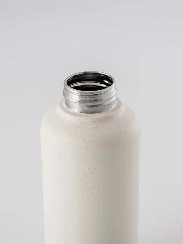 Equa Timeless Off White Stainless Steel bottle 600 ml