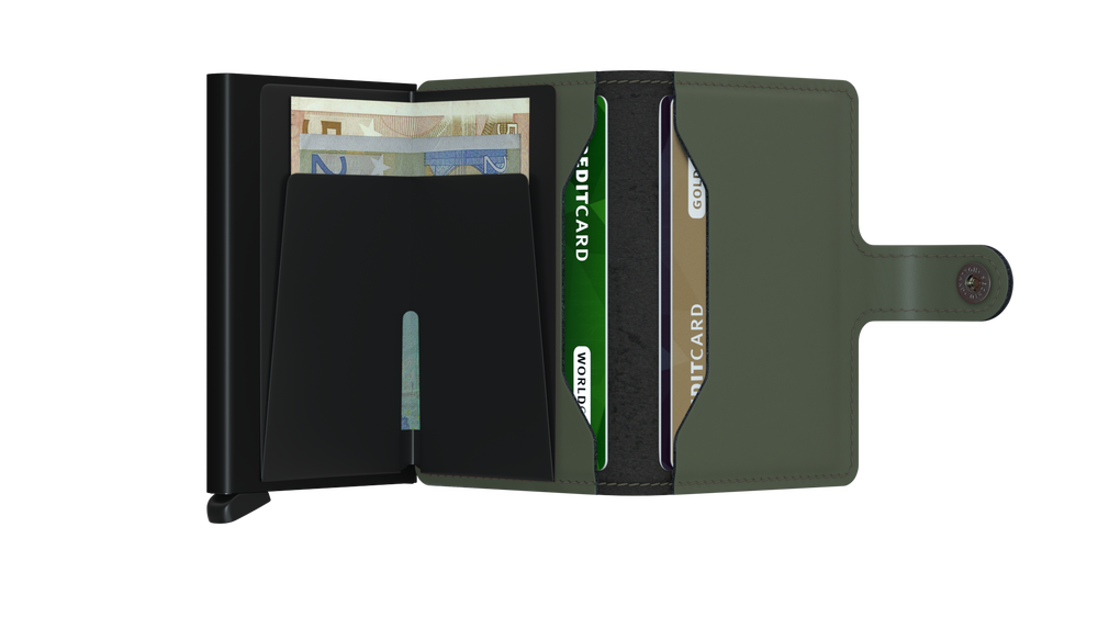 Miniwallet Matte MM-Green-Black