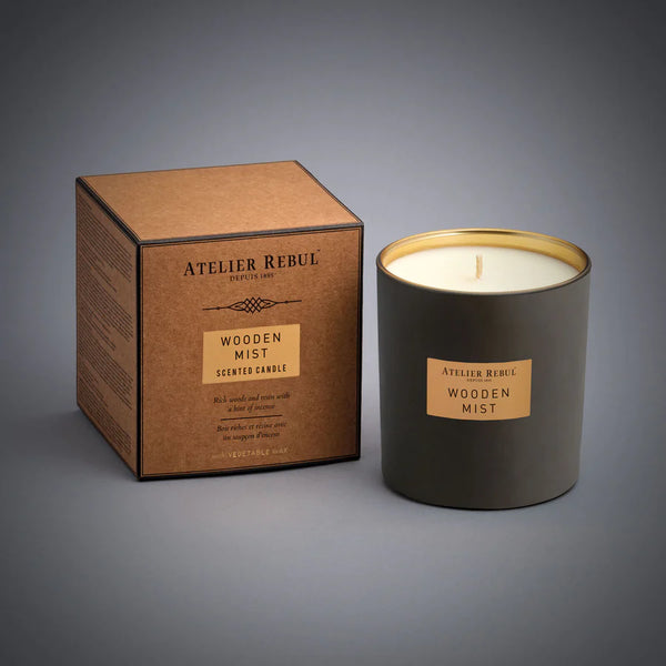 SCENTED CANDLE WOODEN MIST 210 GR