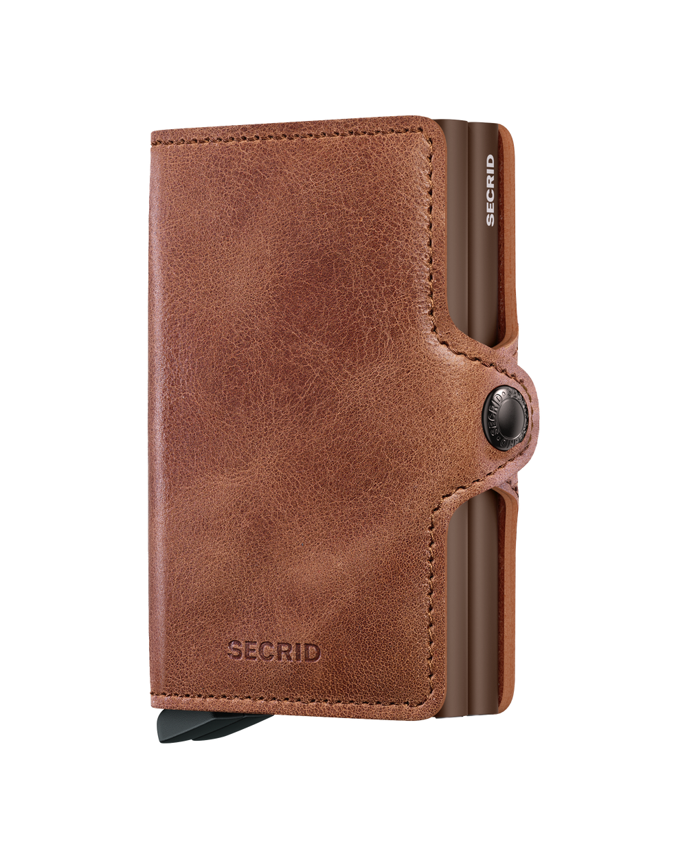 Twinwallet Vintage Cognac TV-Cognac-Brown