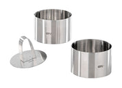 Rings for starters and desserts FORMA, 2 pcs.
