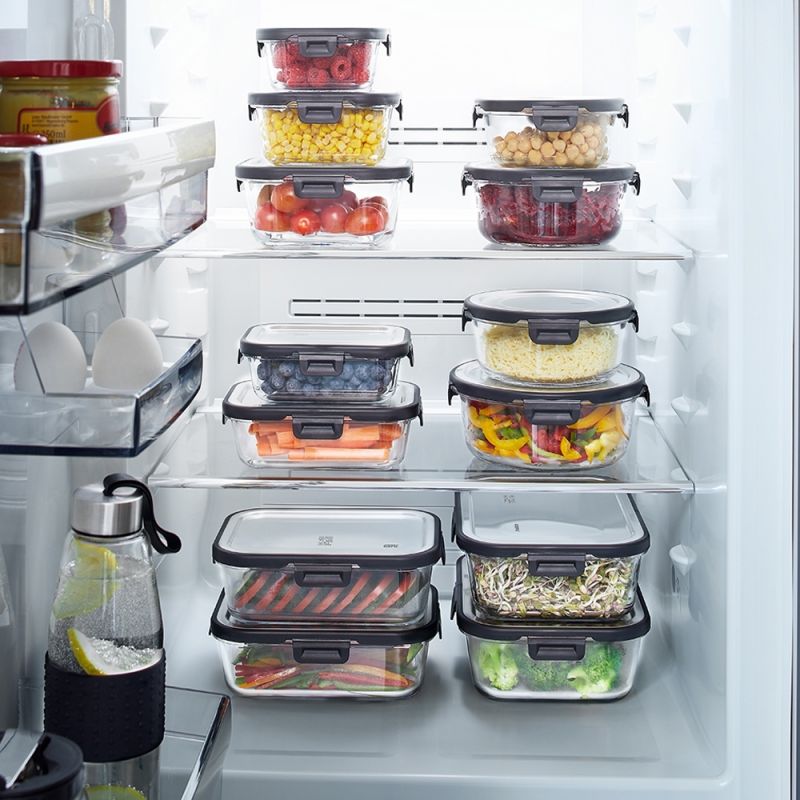 Food Storage Container MILO, round, 600 ml