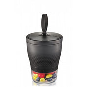 Snack Box FOODIE, 570 ml and 185 ml, black
