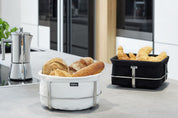 Bread basket BRUNCH, angular black