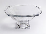 ABBY PEDESTAL CRYSTAL FOOTED BOWL 34
