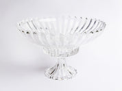 ADELE CRYSTAL FOOTED ROUND BOWL
