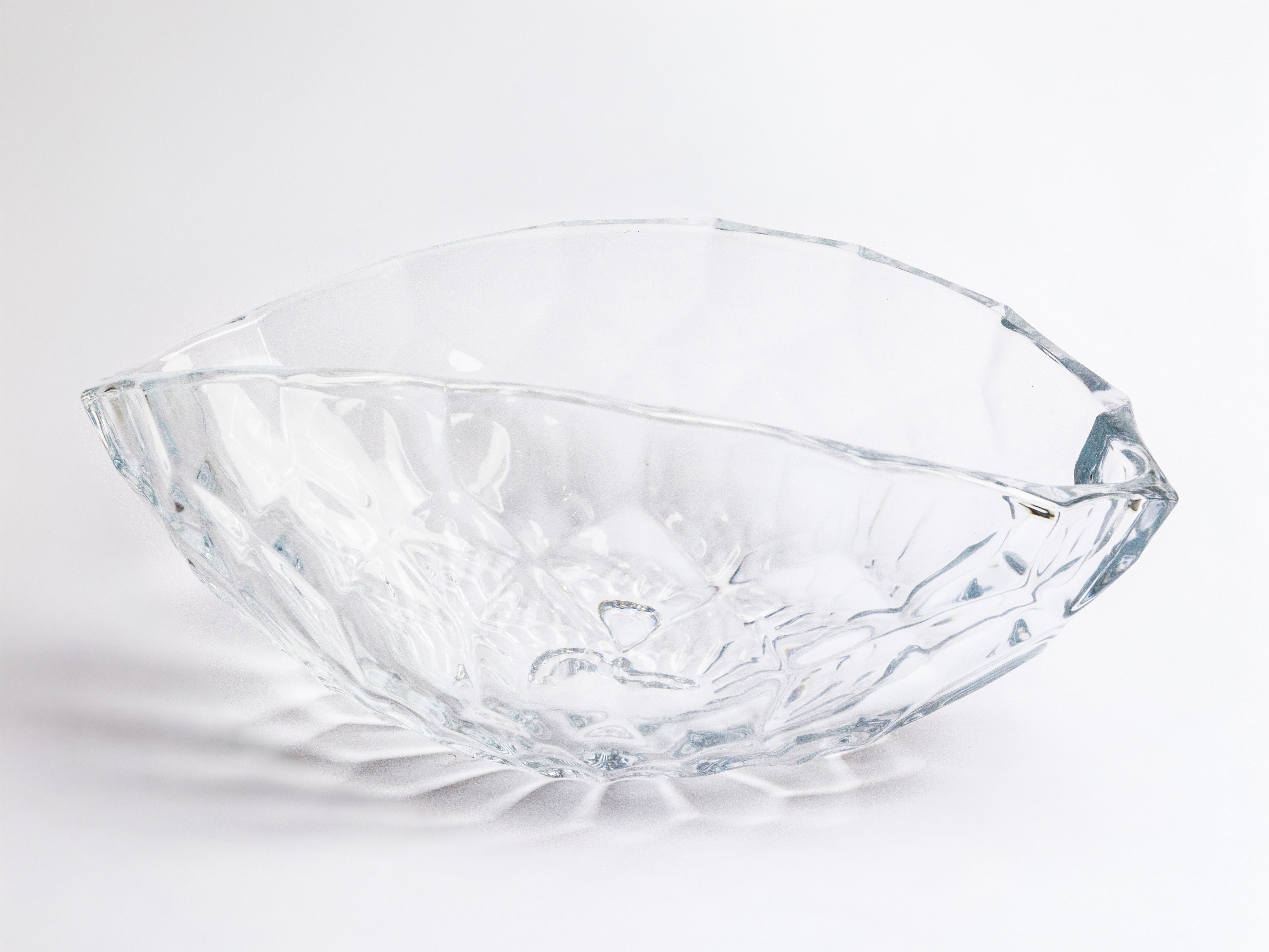 ALBA BOHEMIA OVAL CRYSTAL BOWL