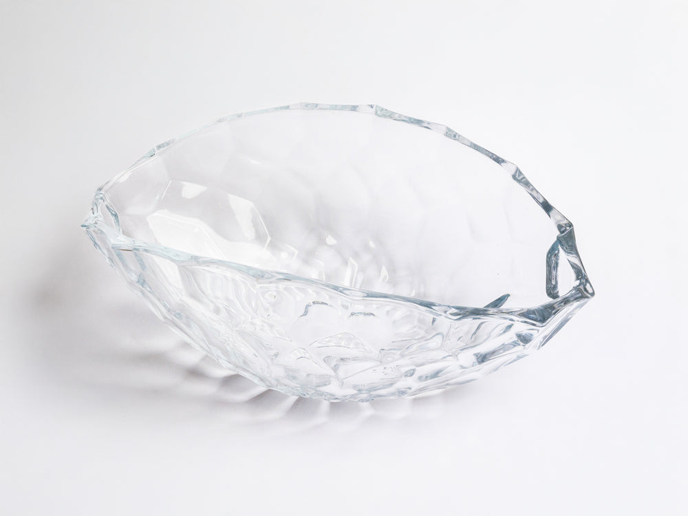 ALBA BOHEMIA OVAL CRYSTAL BOWL
