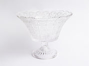 ORION CRYSTAL FOOTED ROUND BOWL