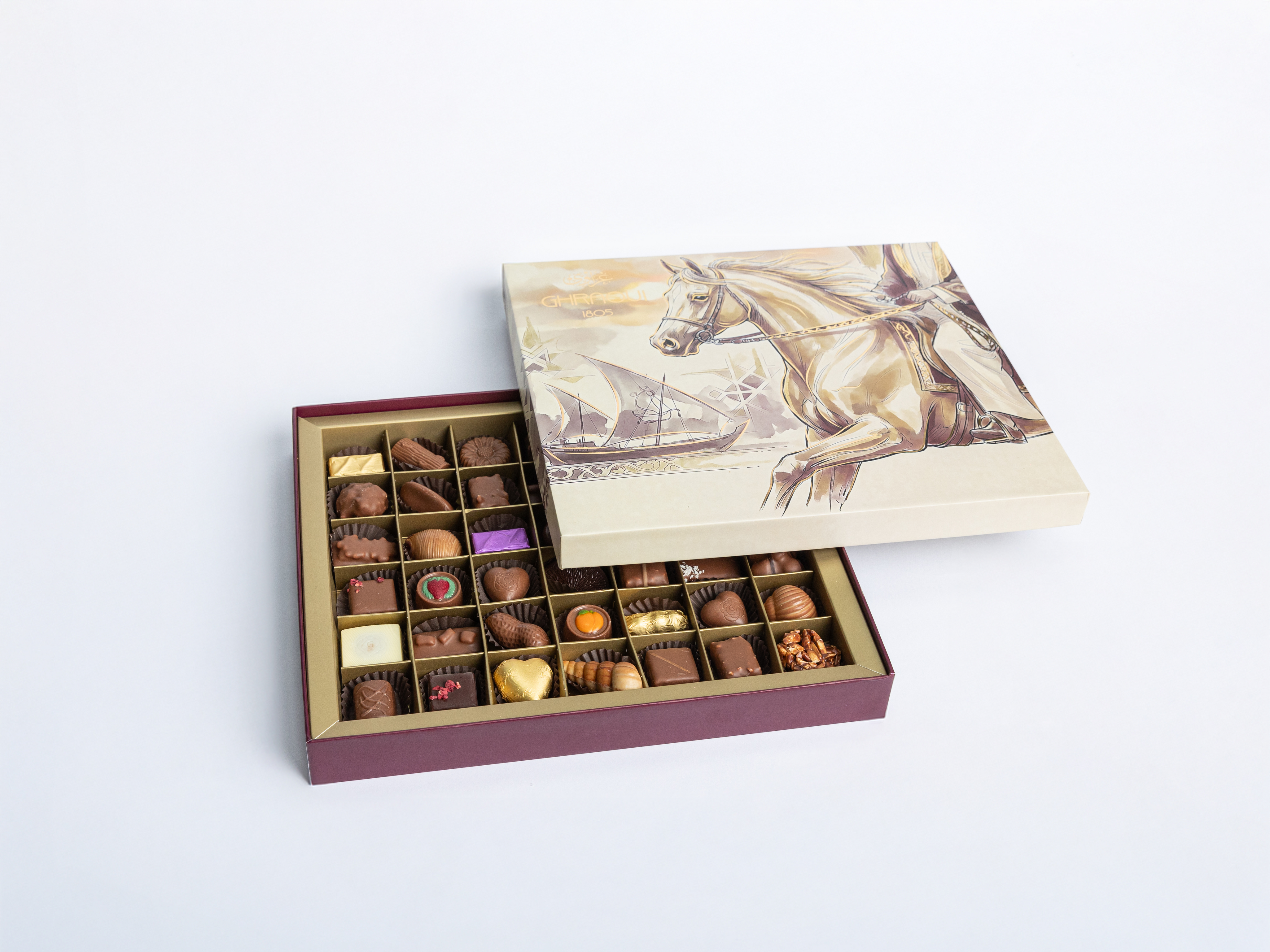 Horse Chocolate Box 42pcs