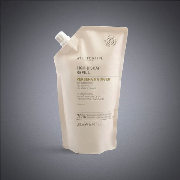 ATELIER REBUL VERBENA&GINGER REFILL LIQUID SOAP 500ML