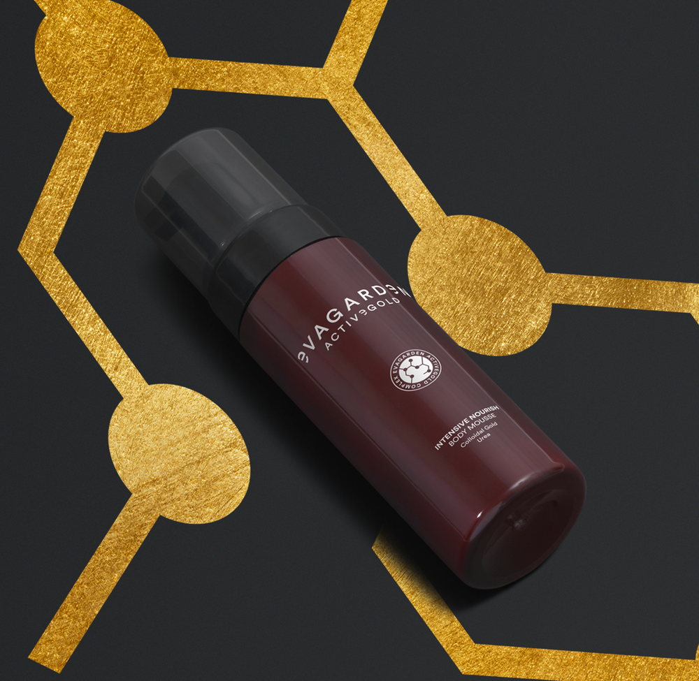 Evagarden Activegold Intensive Nourish Body Mousse 150ml, still life