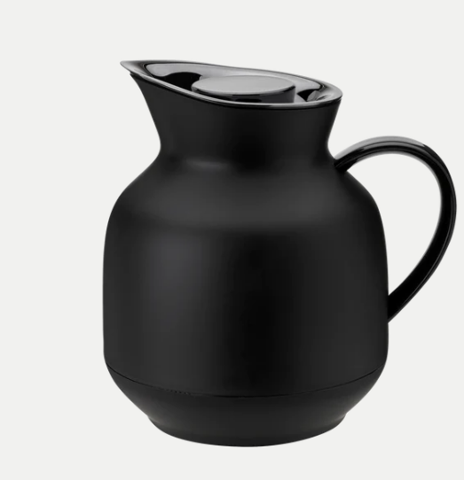 Amphora vacuum jug - tea, 1 l. - soft black