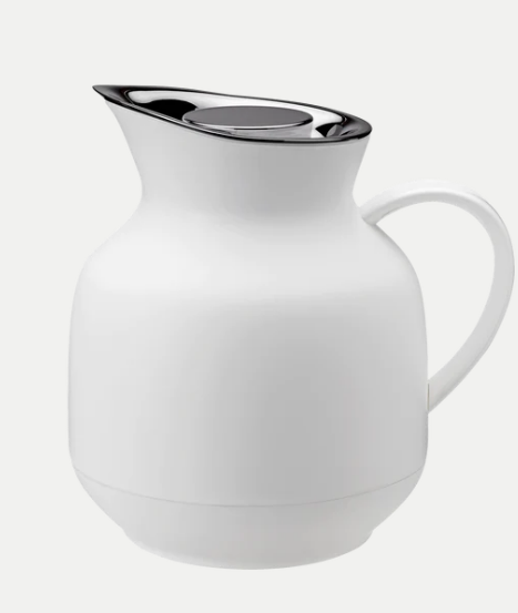 Amphora vacuum jug - tea, 1 l. - soft white