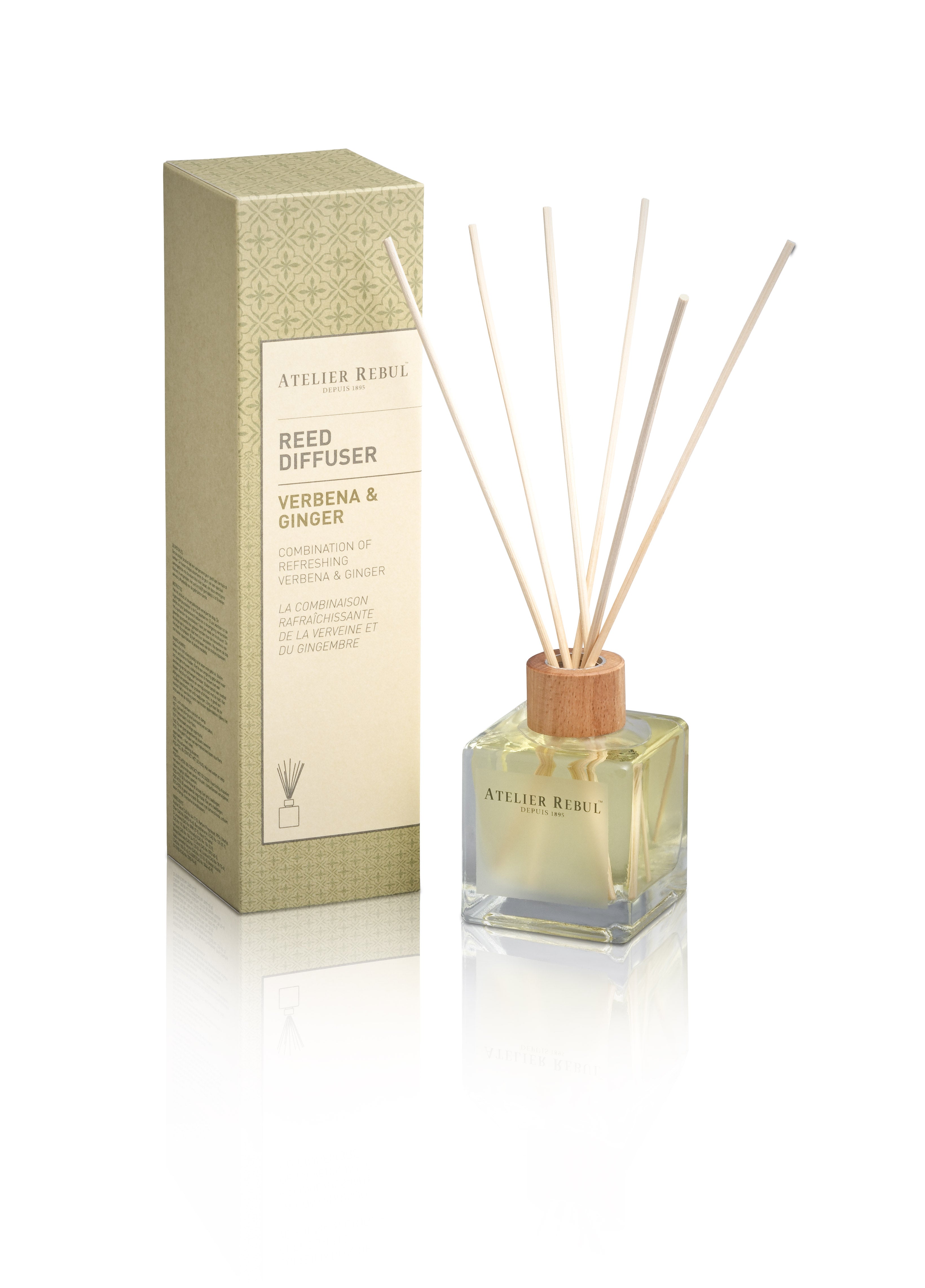 REED DIFFUSER VERBENA&GINGER 120ML