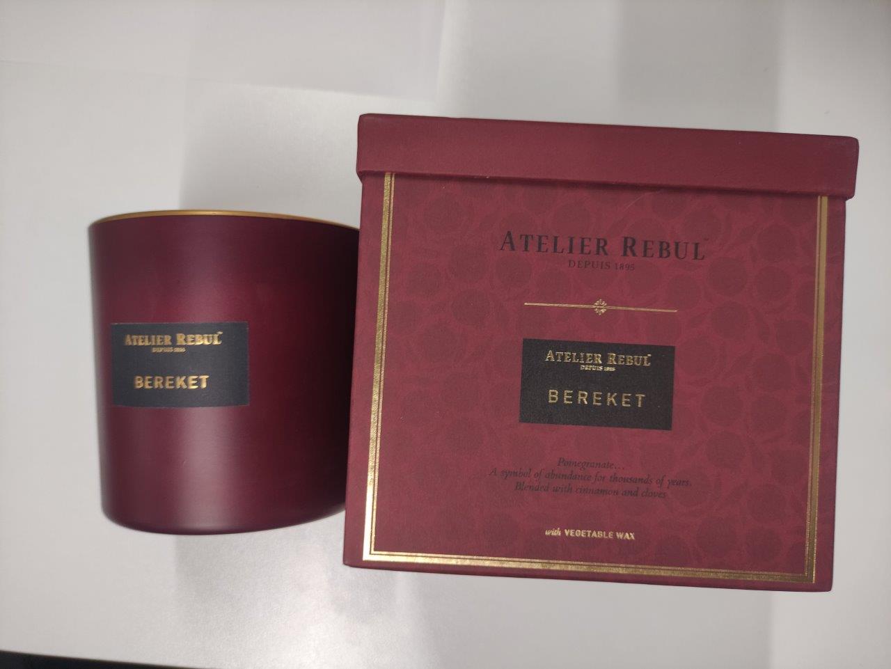 BEREKET SCENTED CANDLE XL 950 GR