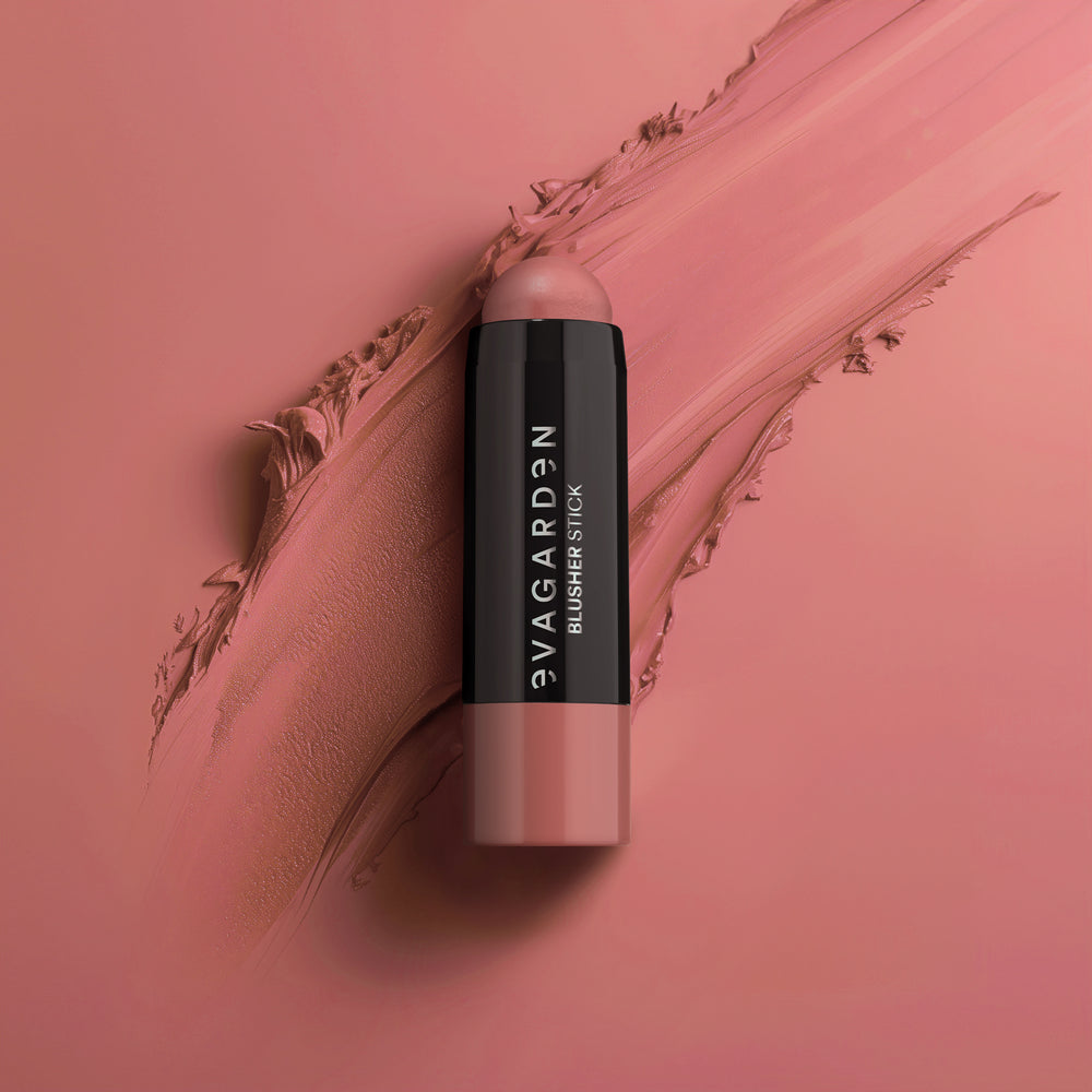 Evagarden Blusher Stick 76 Shell Pink, still life