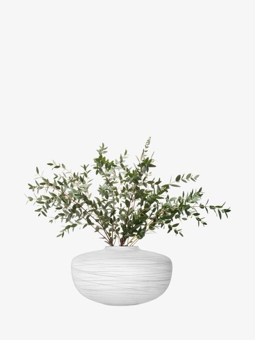 Boulder Vase H17.5cm Chalk Thread