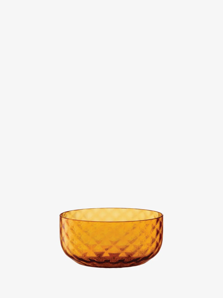 Dapple Bowl 12cm sun amber