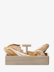 Dine Oak Bread Basket H16cm L35cm*W12cm