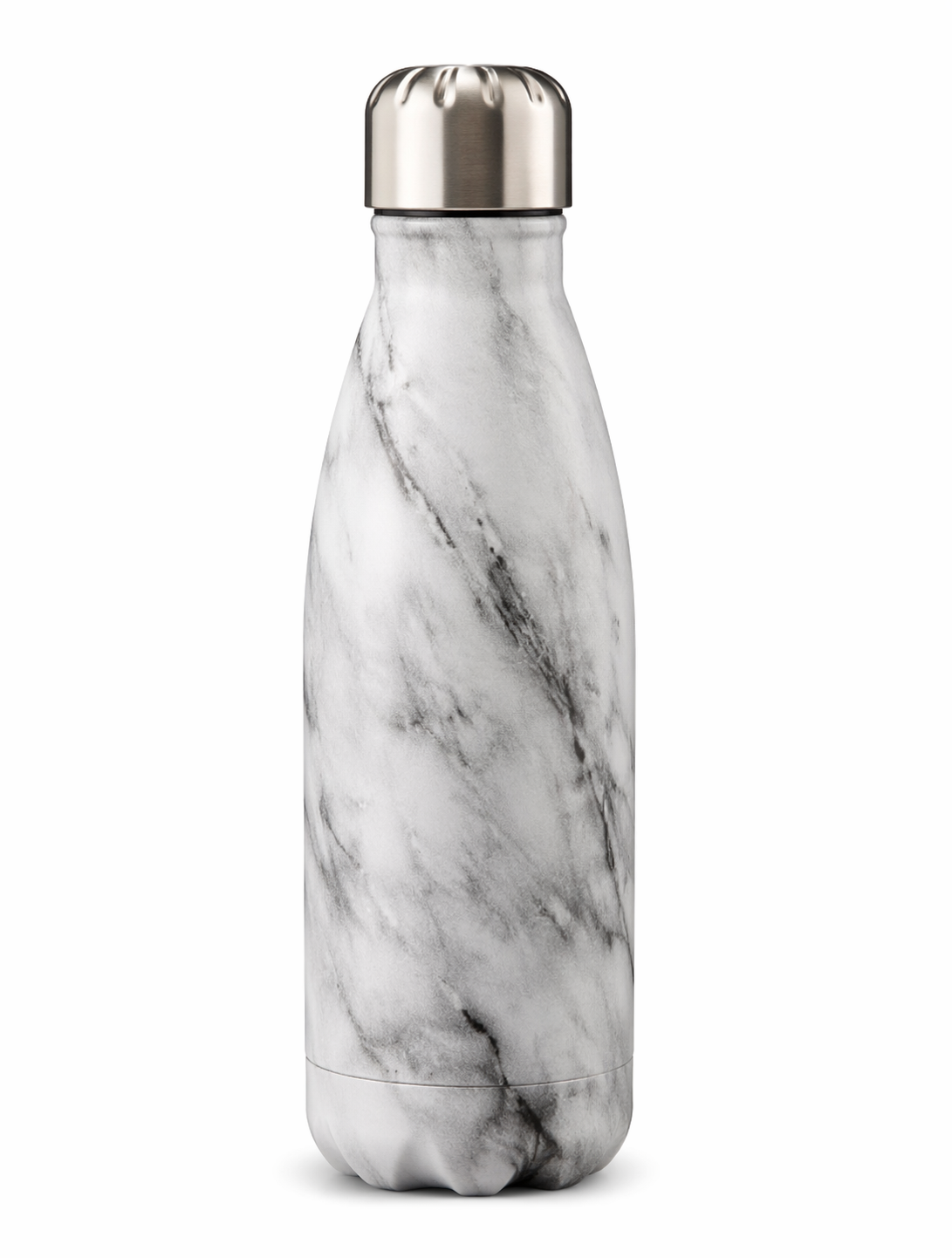 Double-walled vacuum flask in stainless steel marble 500ml