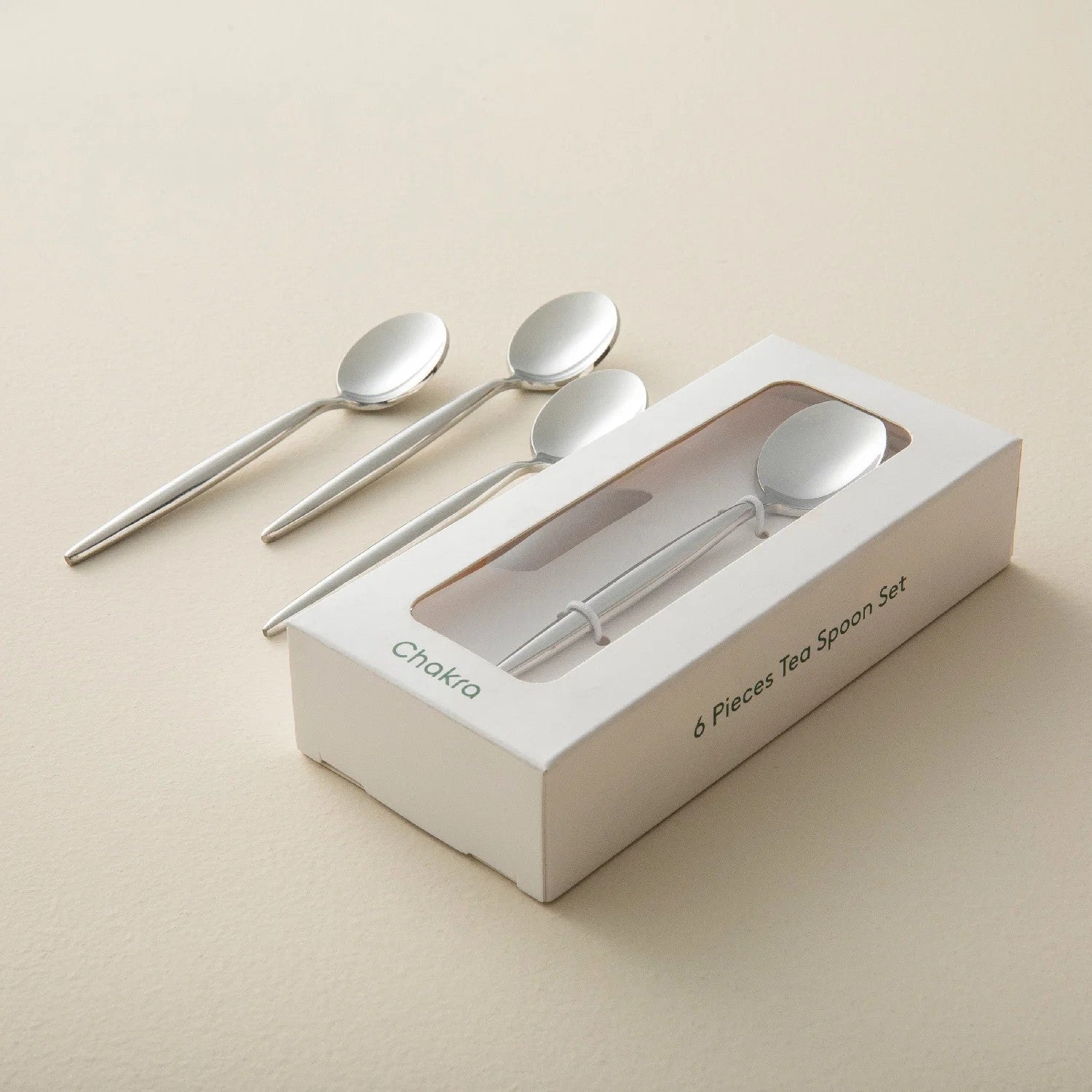 ELINA 6 PIECES TEA SPOON SET