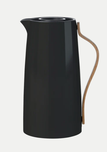 Emma vacuum jug, coffee - 1.2 l. - black