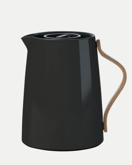 Emma vacuum jug, tea - 1 l. - black