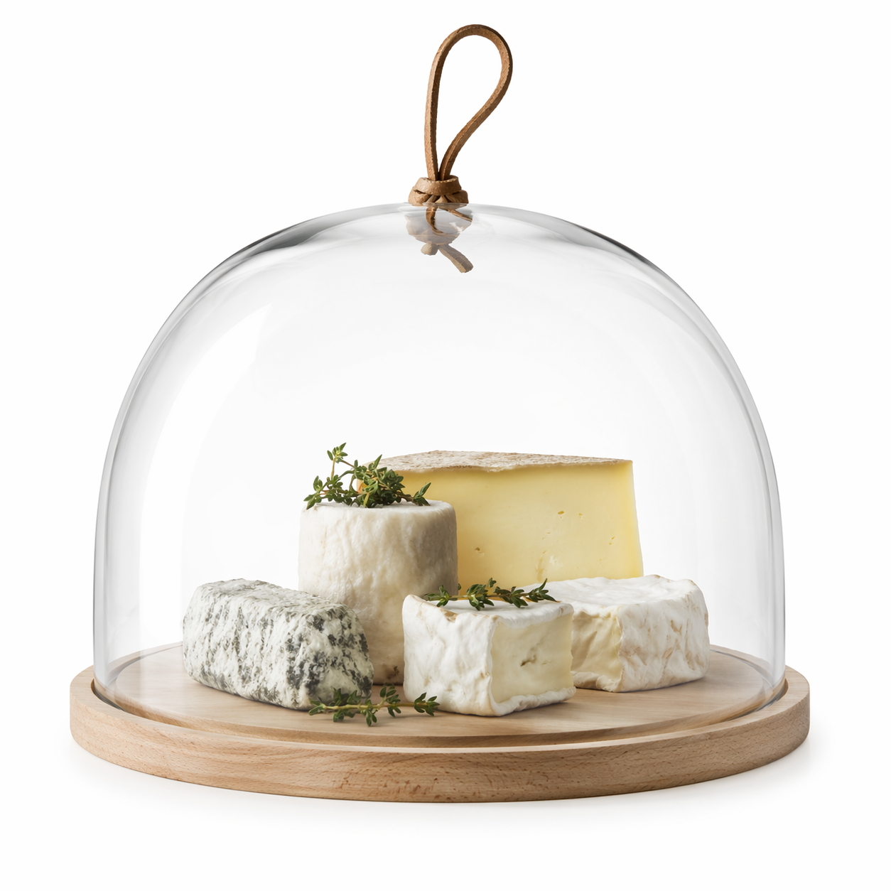 Ivalo Dome & Ash Base 32cm* H20.5cm Clear