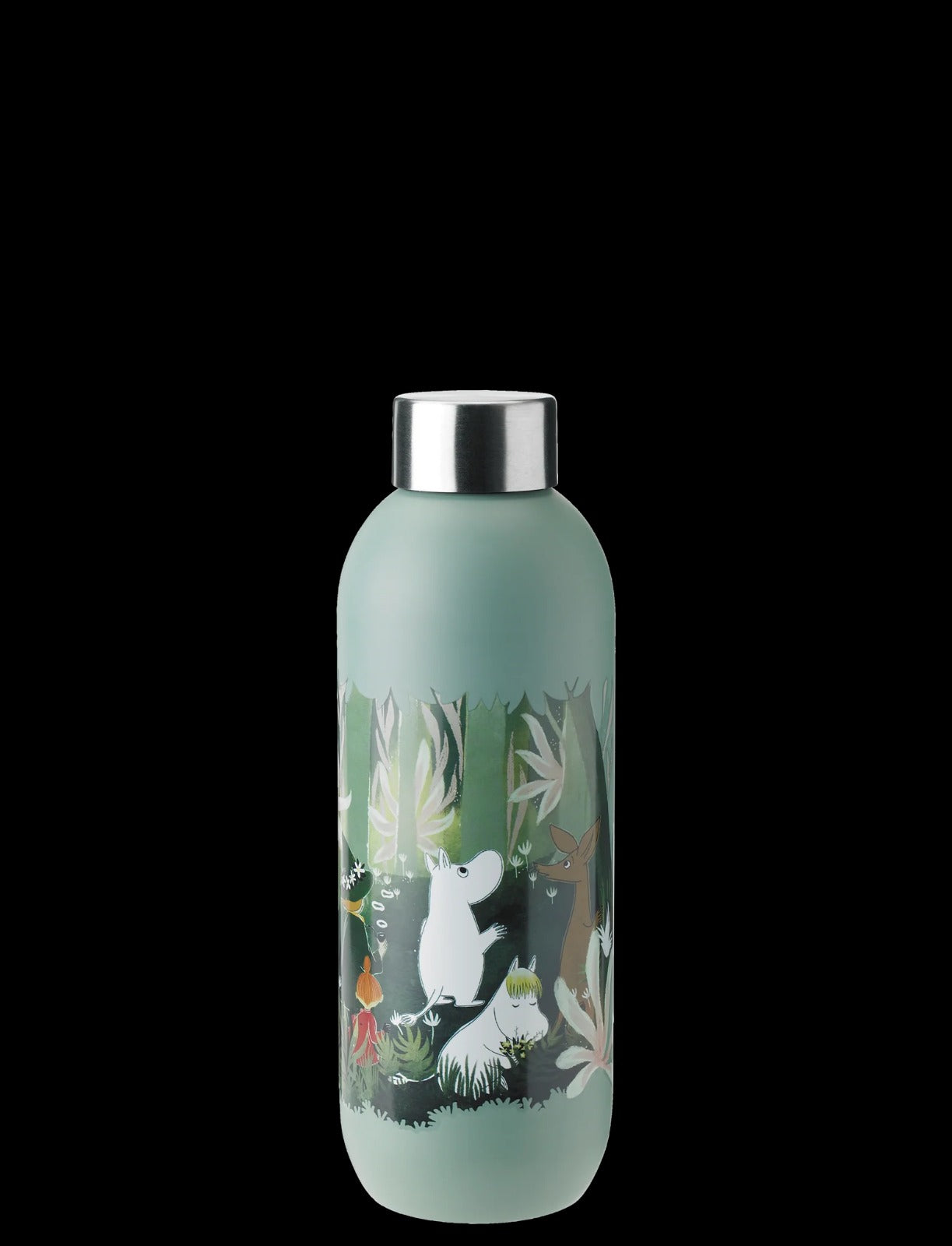 Keep Cool drinking bottle, 0.75 l. - dusty green - Moomin