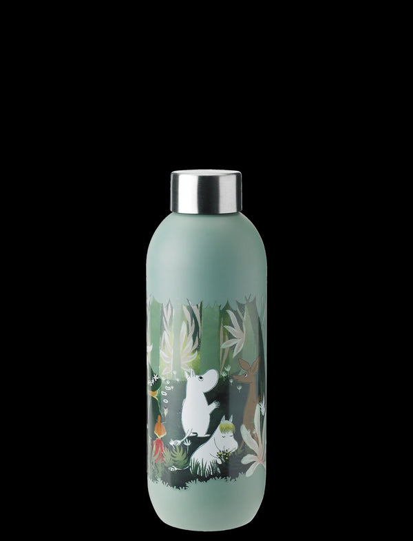Keep Cool drinking bottle, 0.75 l. - dusty green - Moomin