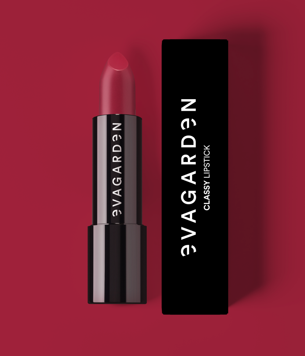 Evagarden Classy Lipstick 610 Garnet Rose, packaging