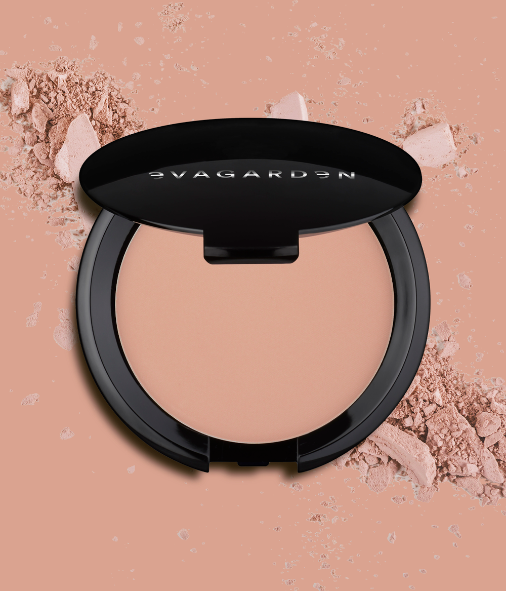 Evagarden Luxury Compact Powder 892 Raw Sienna Light, still life