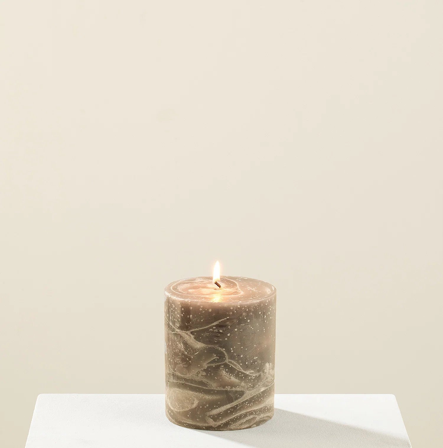 MARBLO PILLAR CANDLE