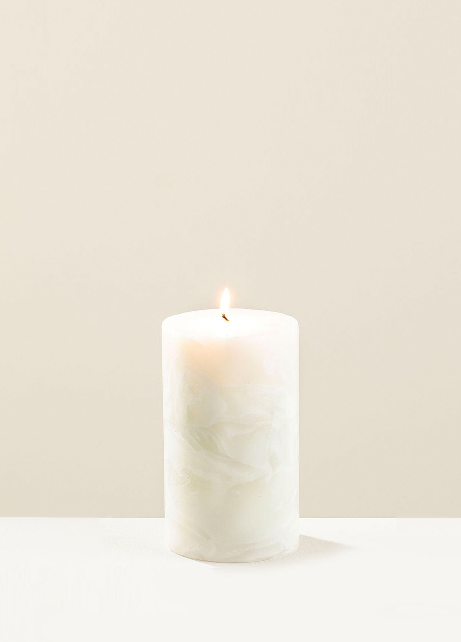 MARBLO PILLAR CANDLE