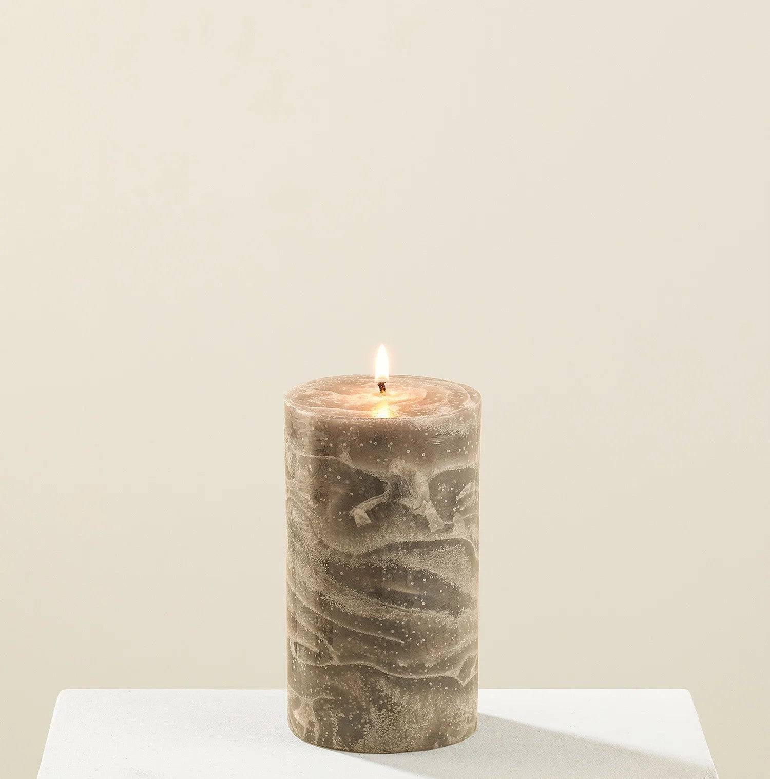 MARBLO PILLAR CANDLE