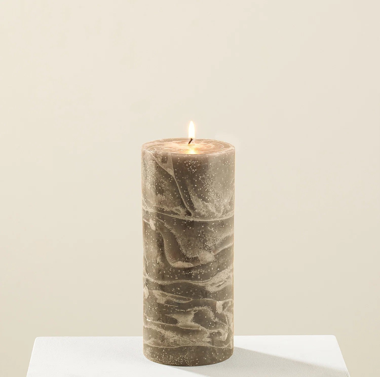 MARBLO PILLAR CANDLE