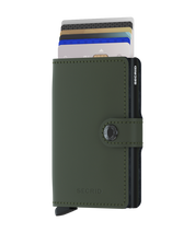 Miniwallet Matte MM-Green-Black