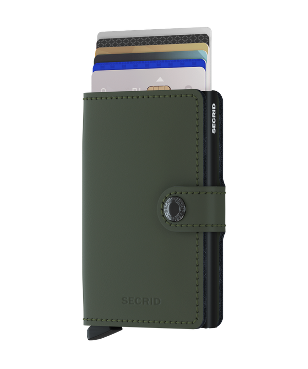 Miniwallet Matte MM-Green-Black