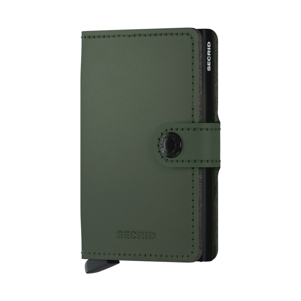 Miniwallet Matte MM-Green-Black