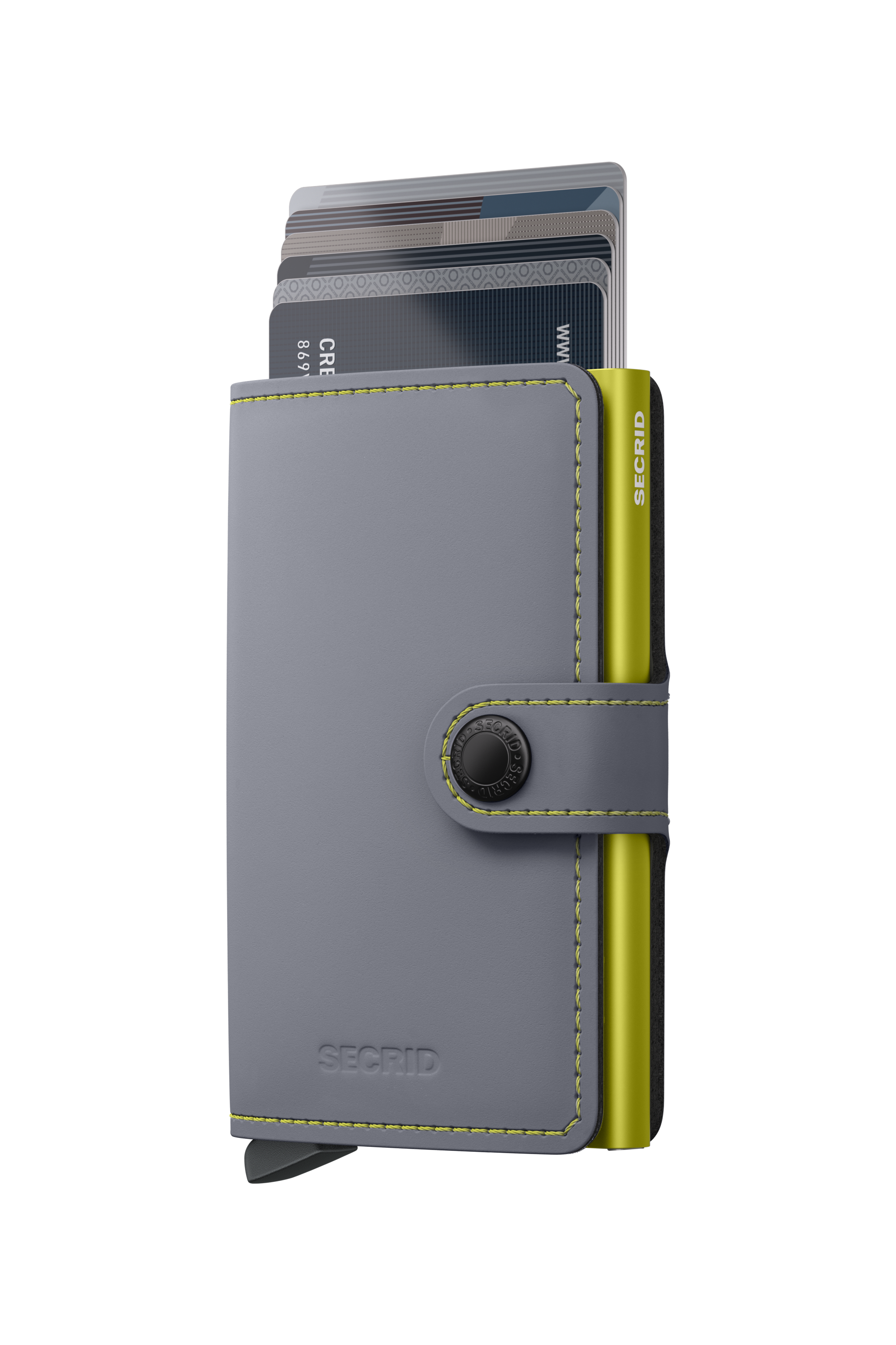 Miniwallet Matte MM-Grey & Lime