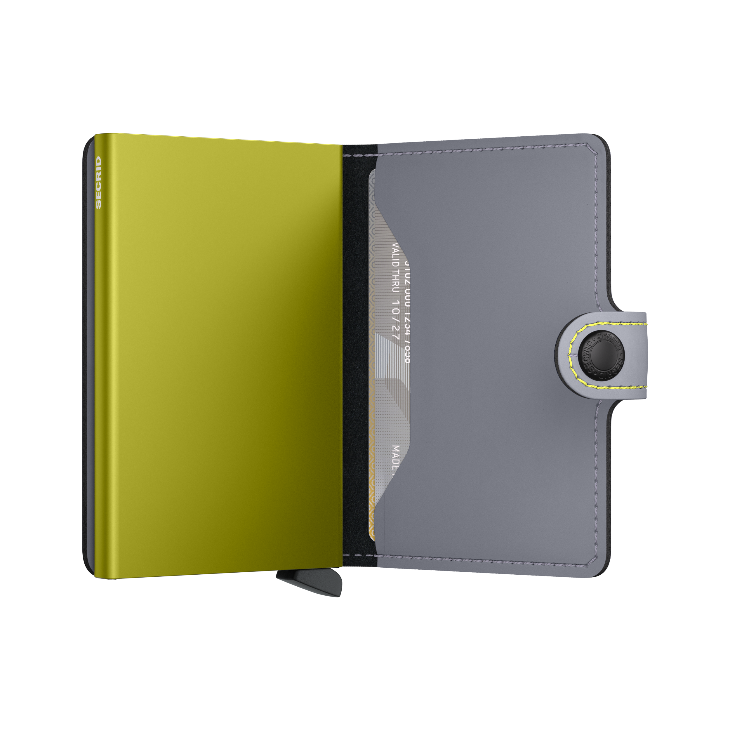 Miniwallet Matte MM-Grey & Lime