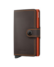 Miniwallet Matte MM-Truffle & Orange