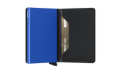 Slimwallet Matte SM- Black & Blue