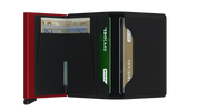 Slimwallet Matte SM-Black & Red
