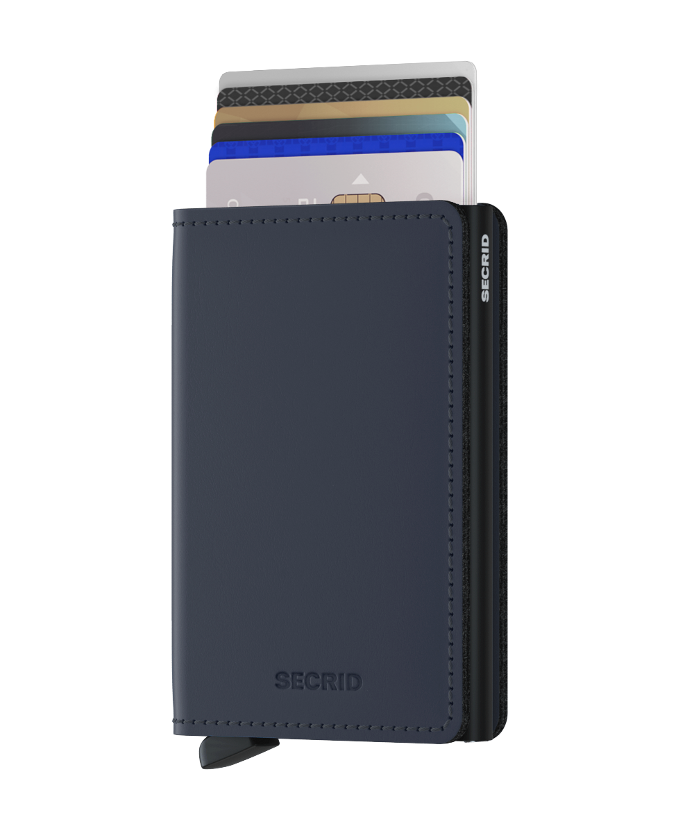 Slimwallet Matte SM-Night Blue