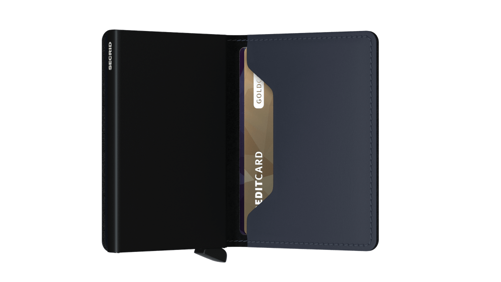 Slimwallet Matte SM-Night Blue