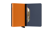 Slimwallet Matte SM- Night Blue & Orange