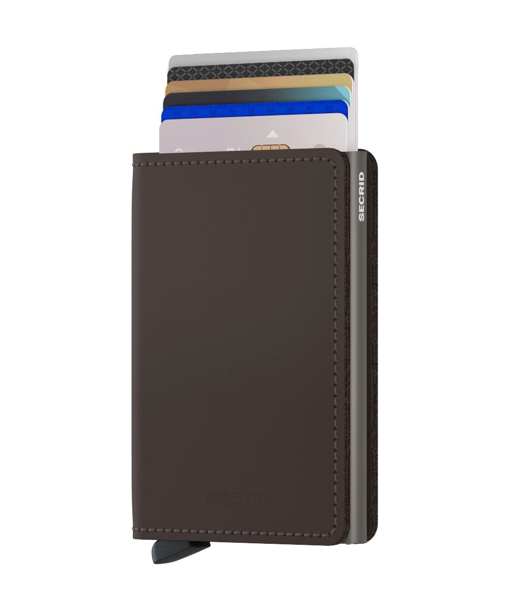 Slimwallet Matte SM-Truffle