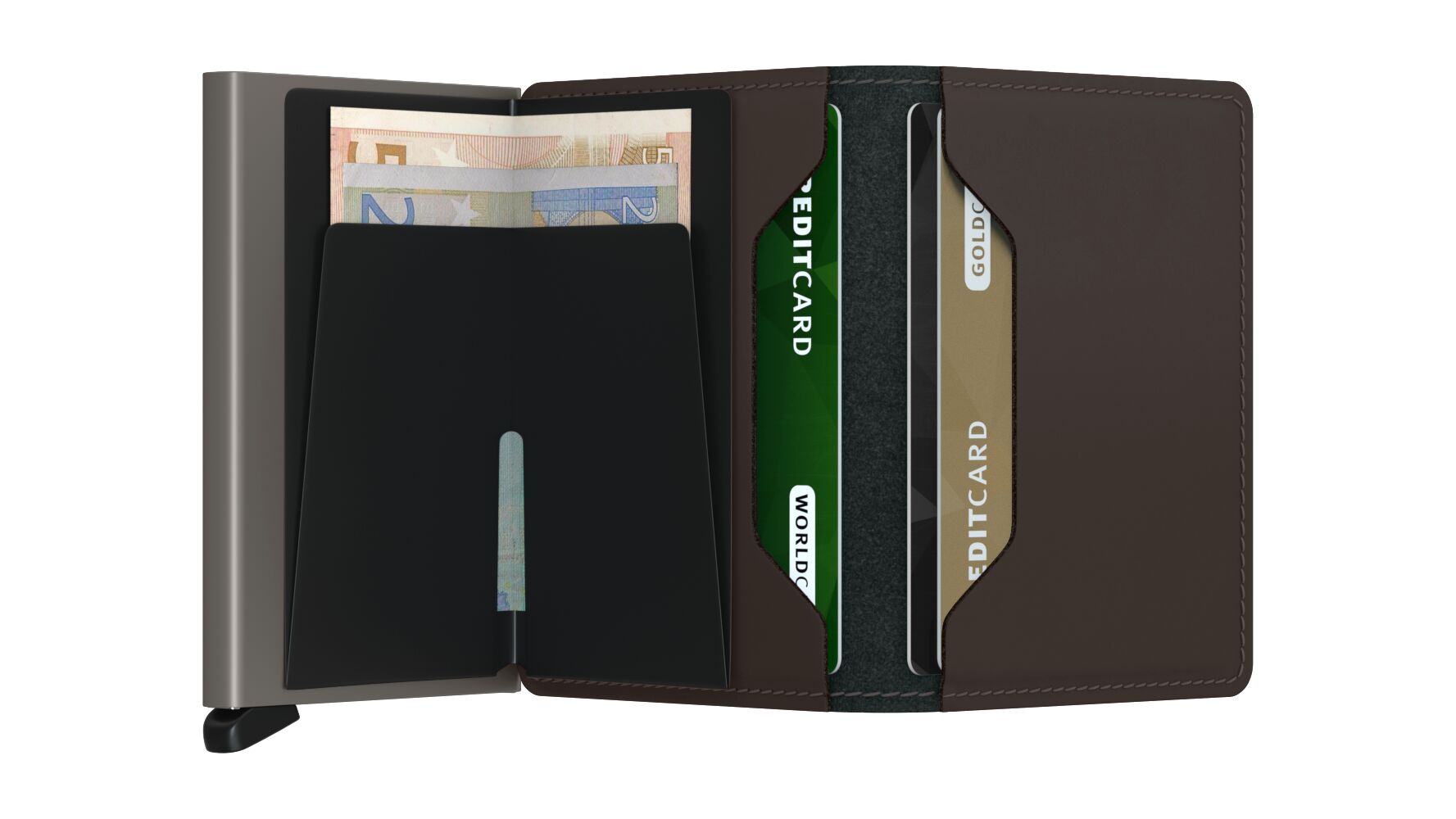 Slimwallet Matte SM-Truffle